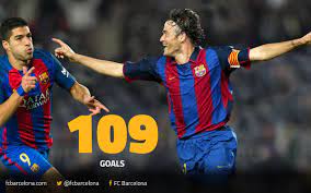 Fc barcelona* may 8, 1970 in gijón, spain. Fc Barcelona S Luis Suarez Matches Luis Enrique On 109 Goals For The Club