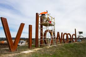 Spelling It Out On The Geelong Ring Road Public Art Geelong Giant Eagle