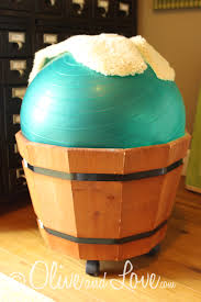 And my message is to try it with your. Diy Yoga Ball Desk Chair Olive Love