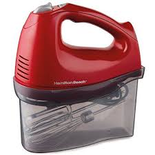 Black Decker Hand Mixer 250w Hamilton Beach 6 Speed Hand Mixer With Snap On Storage Ca Https Www Amazon Com Dp B00aza1rlq Ref Hamilton Beach Hand Mixer Red Small Appliances Hand Mixer