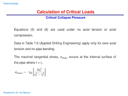 Chapter 2 Casing Design Calculations Of Loads On A Casing