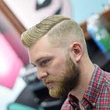 The Guys Comb Over Men Blonde Hair Mens Hairstyles Haircuts For Men