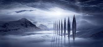 Aug 17, 2021 · live wallpaper is a cross between a screensaver and desktop wallpaper. Hd Wallpaper Landscape Fantasy Mountains Cold Monument Columnar Light Wallpaper Flare