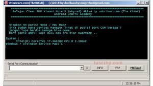 Arb bricked whyred will automatically boot in edl mode. Remove Micloud Redmi Note 5 Pro Whyred Tuserhp