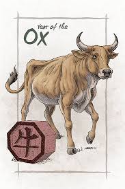 Chinese Zodiac The Ox By Stephanie Smith Chinese Zodiac Chinese Zodiac Signs Zodiac Art