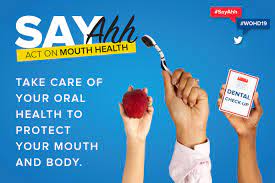 Oral administration is a route of administration where a substance is taken through the mouth. World Oral Health Day 2019 Say Ahh Act On Mouth Health Campaign Calls For Concrete Action For Good Oral Health Fdi