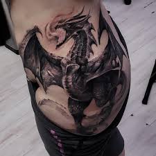 Free shipping on orders over $25 shipped by amazon. Medieval Dragon Tattoo Done By Pretty Billy In Mobile Al Had Such A Fun Time Watching Him Create This Piece The Client Was A Champion Too Thanks For Looking Nerdtattoos