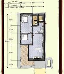 Right side layout of the this two bedroom small house plan mainly composed of the 2 bedrooms with size 3 meters by 3 meters. A Perfect House Design For An Elongated Lot Pinoy House Plans