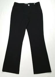 Calvin Klein Women Size 6 Black Dress Pants Trouser Slacks Bootcut Stretch Work Calvinklein Boot In 2020 Slacks For Women Womens Black Dress Pants Calvin Klein Women
