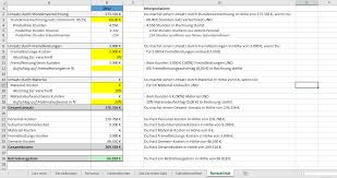 In die rot gerasterten felder tragen sie die entsprechenden daten ein in den. Excel Vorlage Stundensatz Kalkulation