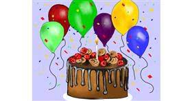You may also like this coloring page. Birthday Cake Drawing Gallery And How To Draw Videos