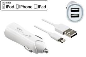 Lightning is a proprietary computer bus and power connector created and designed by apple inc. Dinic Kabel Shop Iphone Kfz Ladeadapter Lightning Kabel 12v 2x Usb 5v 3100ma Mfi Zertifiziert
