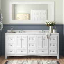 Shop vanities 72 inches and above for larger more ample spaces. Birch Lane Prentice 72 Double Bathroom Vanity Set Reviews Wayfair