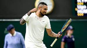 Nick kyrgios received medical treatment at the end of the first set. Gqycxkqzlt1qm