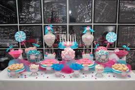 Party Buffet Table Decorating Ideas Candy Table Lisa S Candy Buffet Party Ideas Candy Buffet Tables Candy Table Sweet Buffet