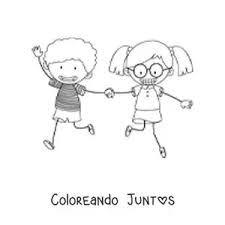25 Dibujos De Ninos Para Colorear Gratis Coloreando Juntos