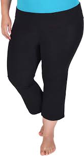 Free shipping both ways on plus size yoga pants from our vast selection of styles. Stretch Is Comfort Women S Plus Size Capri Yoga Pants At Amazon Women S Clothing Store