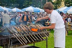 Grilled Fish On A Stick Recipe German Culture Grilled Fish Bbq Fish Bavarian Recipes