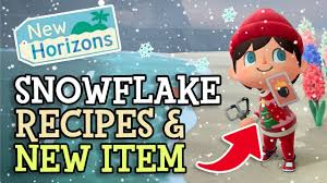 To get young spring bamboo in animal crossing: Animal Crossing New Horizons All Snowflake Items Brand New Winter Recipe Revealed Tips Tricks Youtube