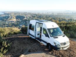 Aluminess products cover this van from top to bottom. Mercedes Benz Sprinter Redwood King Turned Into A Tiny Home By Advanture