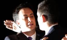 Ed Miliband's Labour victory: a murmur spread in the hall, then a gasp