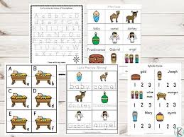#1 printable christmas pdf worksheets on k12reader.com. Free Nativity Worksheets Printables