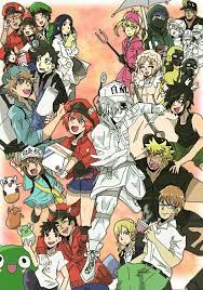 Hataraku Saibou Art Reference Photos Anime Comic Book Cover