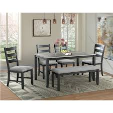 Dining room tables with bench seating, upholstered dining benches with backs, wood farmhouse dining benches, and more! Kitchen Dining Room Sets Up To 50 Off Through 01 19