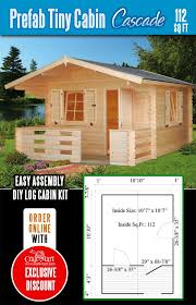 Find contemporary log cabin kits made with the finest materials. Tiny Log Cabin Kits Easy Diy Project Craft Mart