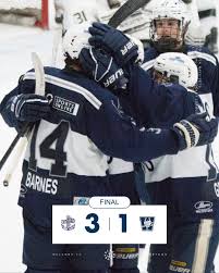 The Vets came home from Wellesley with 2 points last night. Tyler Bouck had  a big night stopping 43 of 44 for the win. Gavin Birmingham picked up his  first junior hockey