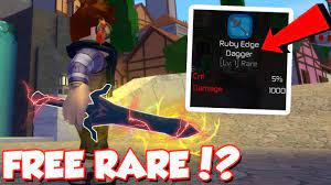 In this game, you have to defeat enemies and you have to the below list provides you all working swordburst 2 redeem code, copy the codes. Insane New Free Rare Dagger In Swordburst 2 Ruby Edge Dagger Youtube