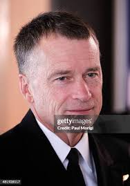 John Pray Jr., CEO and president at the USO, makes a few remarks at... News  Photo