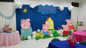 Diy Birthday Decoration Ideas At Home For Baby Boy Pin On Peppa Pig Party Ideas