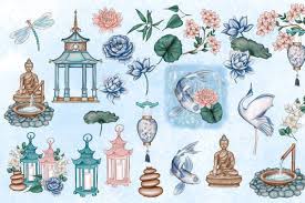 Tranquil Zen Garden Clipart Zen Garden Garden Clipart Clip Art