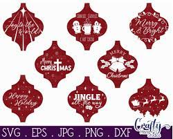 Download Arabesque Tile Ornament Svg Christmas Svg By Crafty Mama Studios Thehungryjpeg Com