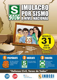 Viernes 14 de agosto de 2020. Simulacro Nacional De Sismo Universidadperu Com