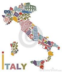 Italia Carte Italie Dessin Italie Image Italie
