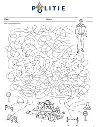 Kleurplaat hartjes thema valentijn pinterest. Politie Spelletjes Knutsels Voor Thuiszitters Kidsproof Amersfoort