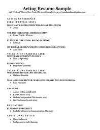 An acting resume is completely different from a business one. Acting Resume Example Ipasphoto Entertainment Examples Sample Jobing Soccer Cover Letter Entertainment Resume Examples Resume Farmers Market Resume Email Containing Cover Letter And Resume Or Nurse Resume Examples Resume Ziprecruiter Firefighter Resume