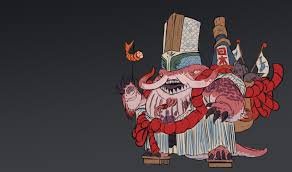 Tahm Kench Konrad Langa On Artstation At Https Www Artstation Com Artwork Ermke League Of Legends Artwork Art