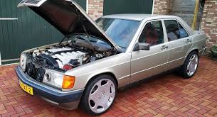 A Mercedes Benz 190 Stuffed With A 6 0 Liter V12 From A 600 Sel Is As Crazy As It Sounds In 2020 Mercedes Benz 190 Mercedes Benz Cl Benz