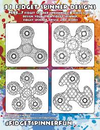 These fidget spinners were inspired by red ted art & draw so cute! Fidget Spinner Fun Coloring Book Bruce Herwig Redlands Photographer
