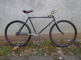 Altes Fahrrad Halbrenner Mifa Fahrrad Oldtimerfahrrad Singlespeed Bicycle Racer