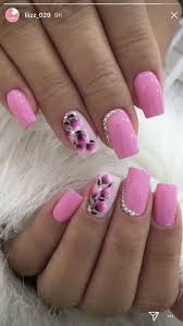 50 Beautiful Spring Nail Design Ideas The Wonder Cottage Nail Designs Spring Floral Nail Designs Spring Nail Art