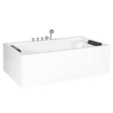 Kunststoffaufsätze harmonieren mit einem klassisch eingerichteten bad. Yearsley 1100 Mm X 1801 Mm Freistehende Whirlpool Badewanne Mit 8 Dusen Belfry Bathroom Moebel Suchmaschine Ladendirekt De
