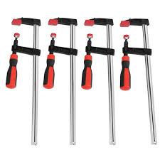 There was a lot of cutting and grinding, mainly the side walls of the head and foot of the clamps. F Clamps Woodworking Clamps Wood Clamps F Clamp Bar 4pcs Clips Quick Slide Diy Hand Tool Kit 50 X 150mm Business Industry Science Power Hand Tools