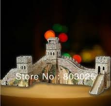 Kids Educational 3d Paper Puzzles Diy The Great Wall Of China World Famous Building Model Toy For Childre Great Wall Of China 3d Paper World Famous Buildings