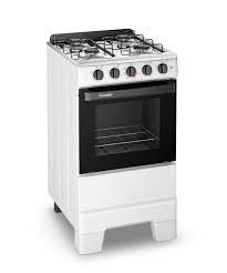 FOGAO ESMALTEC MESA INOX IDEAL POP 4BCS ACEND MANUAL F4ISB BRANCO 104002938
