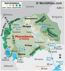 The majority of the population is ethnic macedonian and orthodox christian but there is also a significant albanian muslim minority. Macedonia Maps Facts World Atlas