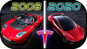 Evolution Of Tesla Cars 2008 2020 Tesla History Tesla Roadster 2020 Tesla Semi 2019 Youtube
